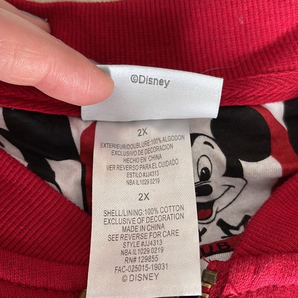 Mickey Mouse Club Zip up sweatshirt - Picture 3 of 5
